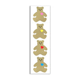 Mrs. Grossman's Strip of Gold Classic Bear Stickers_1 - ANB Baby